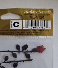 Stickopotamus Jolee’s Boutiques Sticker Collage «RED ROSES» NIP, Love, romance