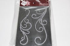 ZVA Creative Self Adhesive Crystals – Symmetrical C Clear Crystals CR-03CA- 116