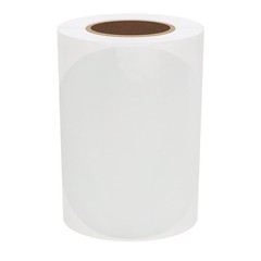 Hybsk Clear Seal Sticker Labels 4 inch Round Circle Wafer