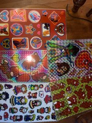 Vintage Mark 1 Large Sticker Sheets Unused Lot of 5 1983