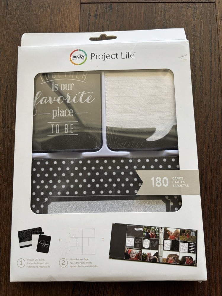Becky Higgins Project Life New Unopened 180 Pieces