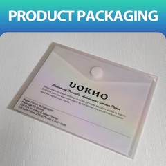 Clear Holographic Sticker Paper – Waterproof, 20 Sheets for Laser & Inkjet