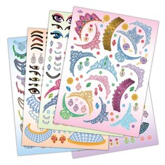 Bendon Princess Create A Face Sticker Play Pad For Kids Ages 3 And Up