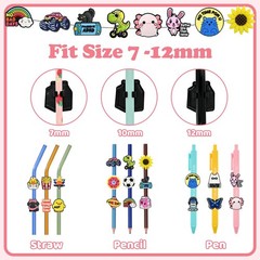 200PCS Pencil Toppers,Cute Pencil Charms for Classroom Prizes Decorations for…