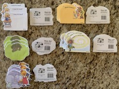 suzys zoo assortments of cards, stick’em, magnets, phone books, note pads, etc.