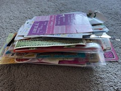 Sticker Lot Some Vintage Mixed Patterns Brands Hallmark Stickopotamus Jot K&Co