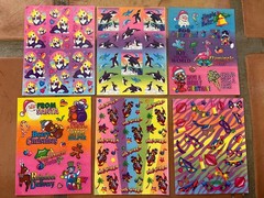 vintage lisa frank sticker sheets s125 s246 s268 s269 s481 s482