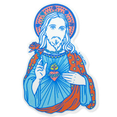 Jesus and Rose ✦ B-Side Label Sticker