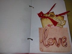 «Love Notes» Junk Journal Scrapbook USA Seller