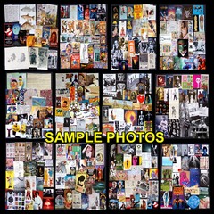 CLIP ART BULK LOT (5+ LB, 500+ Clips) Unique Odd Scrapbook Journal Collage Craft