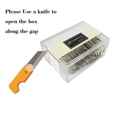 Silver Jumbo Paper Clips, 50pcs 50mm/2″ Large Wide Paper Clips Non Skid Smoot…