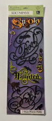 K & Company Chipboard Stickers-Variations-Tim Coffey, Brenda Walton, K Panacci