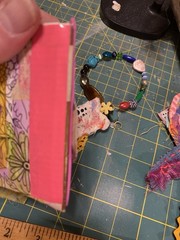 Unique Handmade Ephemera, Scrapbook,Junk Journal,tag,embellishment Mixed Media