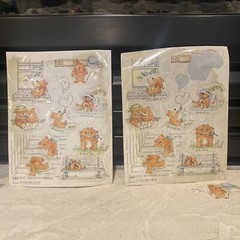 Vintage 1980s Stickers New Sealed Stickers Hallmark AGC Carlton Randor Suzy Spaf