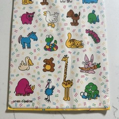 Vintage NOS 3M Stickers 1989 Animals Dog Pig Reindeer Turtle Cow Duck Elephant