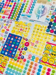 Random Lot Stickers Planner Craft Scrapbook Variety Themes All Themes | 979pcs