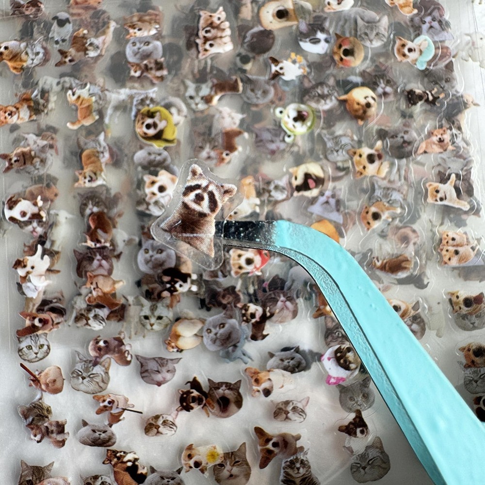 2000+ Mini Stickers Pack, 36 Sheets Tiny Animal & Cute Pet Stickers with Twee…