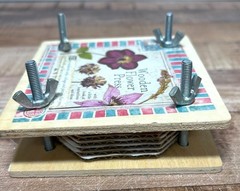 Wooden Flower Press For Crafting & Scrapbooking 4» x 4»