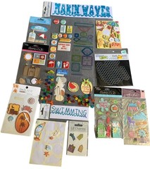 Scrapbooking Beach & Summer Stickers Collection – 17 Packs Mixed Designs Sizes