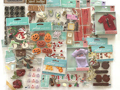 #399 – LOT OF 25 JOLEE’S 3D STICKERS & EMBELLISHMENTS NO REPEATS FAST SHIPPING
