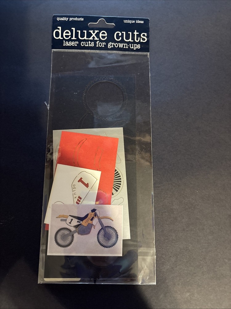 Deluxe Cuts Laser Die Cuts – Dirt Bike