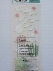 Lot of 2 A Touch of Jolee’s Dimensional Stickers BUTTERFILES & FISH CORAL NEW