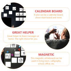 12PCS Dry Erase Stickers for Tables Dry Erase Magnetic Stickers