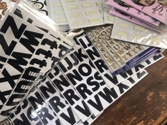 Lot of 125+ VTG NOS Scrapbook Sticker Packs +Forever In Time, Plus More