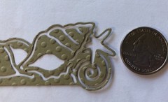 SEASHELL BORDER Die-Cuts (3pc)Approx.5.5″x 1.5″ Ocean•Sea•Sand•Tropical•Vacation