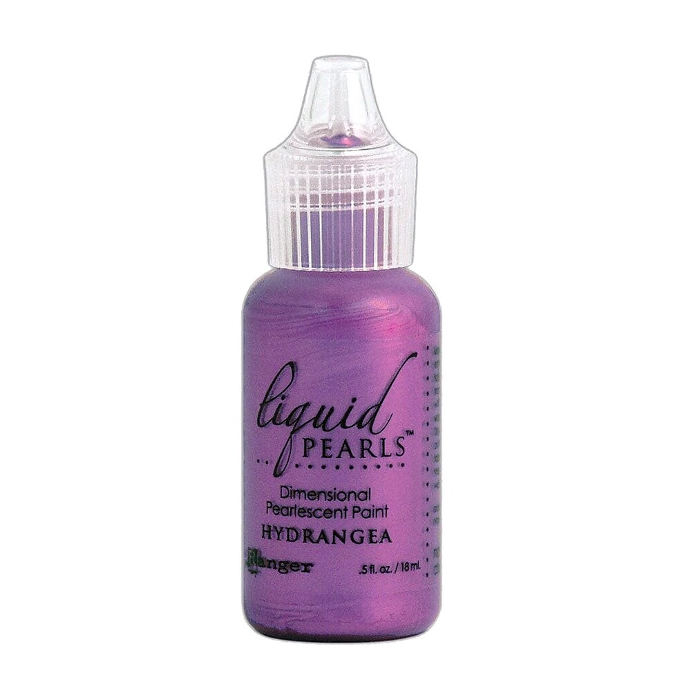 Ranger, Liquid Pearls, Pearlescent Paint, Add Dimension, Hydrangea, Purple, Pink