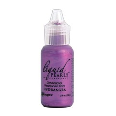 Ranger, Liquid Pearls, Pearlescent Paint, Add Dimension, Hydrangea, Purple, Pink