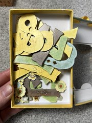 7 Boxes Chipboard Alphabet Letters, Shapes, Board Books