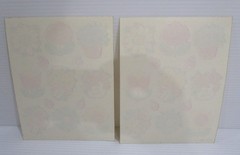Vintage 1980 Hallmark Cards 2 Sticker Sheets Flowers Floral Ladybug Happy Saying