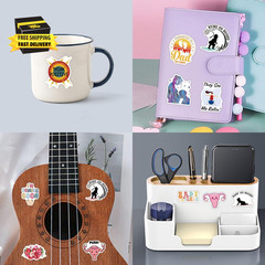 Taking Care of Pregnant Women Stickers for Water Bottle Laptop Notebooks Phones