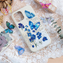 320 Pcs Butterfly Stickers Set Transparent Colorful Butterflies Stickers Decals