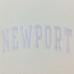 “Newport” Brandy Melville Sticker