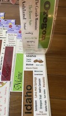 JoAnn States USA Travel Scrapbook Essentials Value Sticker Packs Craft Lot Of 7