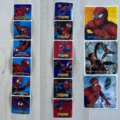VTG Sandylion Spiderman stickers Lot Of 21 MediBadge RARE Stickers 2002, 04 2.5”