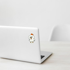 Funny Face Chicken ✦ B-Side Label Sticker ✦ Japan