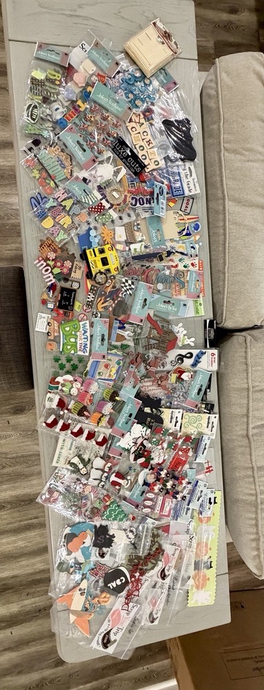 Jolee’s Boutique, Sandylion, Jolee’s By You 3D Sticker Lot Scrapbook