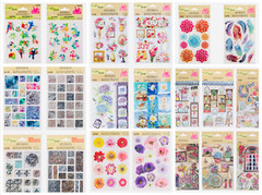 1299+ Lot of Scrapbooking Stickers Assorted Brands Mixed Themed Card Making DIY
