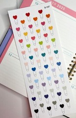 Yoga, Exercise, Health, Healthy:Handmake Erin Condren Planner Sticker