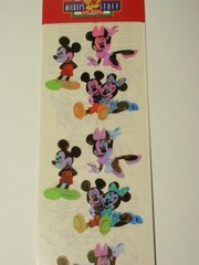 Vtg Sandylion MOP Mother of Pearl Disney Mickey Sticker *SEALED*