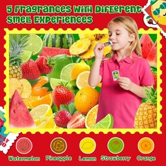 300Pcs Scratch N Sniff Scented Reward Stickers for Kids, Teachers