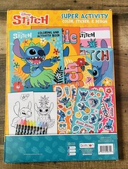 New Stitch Super Activity Color Sticker & Design NEW SEALED