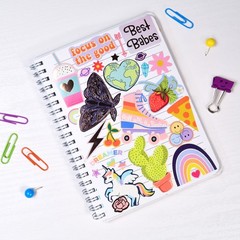 Pen+Gear The Best Sticker Book Ever – Good Vibes Edition, Multicolored