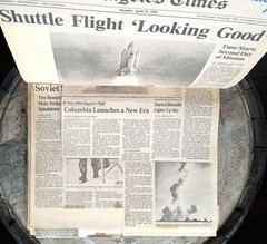 Voyager & Space Shuttle ~1970s/80s Scrapbook~ Enterprise Newspaper Clippings 🪐⭑