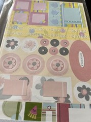 CLOSE TO MY HEART Days To Cherish , My Stickease Adhesive Sticker Sheets CTMH