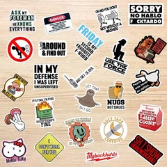 150pcs Funny Stickers for Adults Prank Meme Hilarious Sticker Pack for Laptop Ha