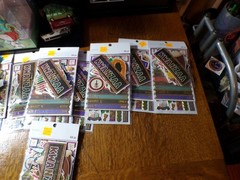 RECOLLECTIONS DIE-CUT STICKERS KWANZAA HOLIDAY LOT OF [9] 69 PC LOWEST NEW FR SH